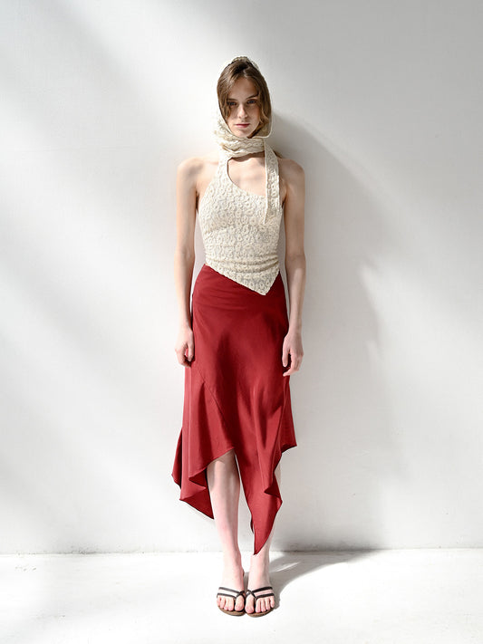 Item 26-0014 / Adriana Skirt III (Cherry)
