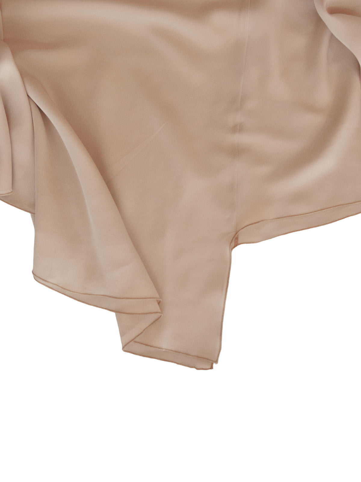 KEROS DRESS IN POWDER PINK SILK