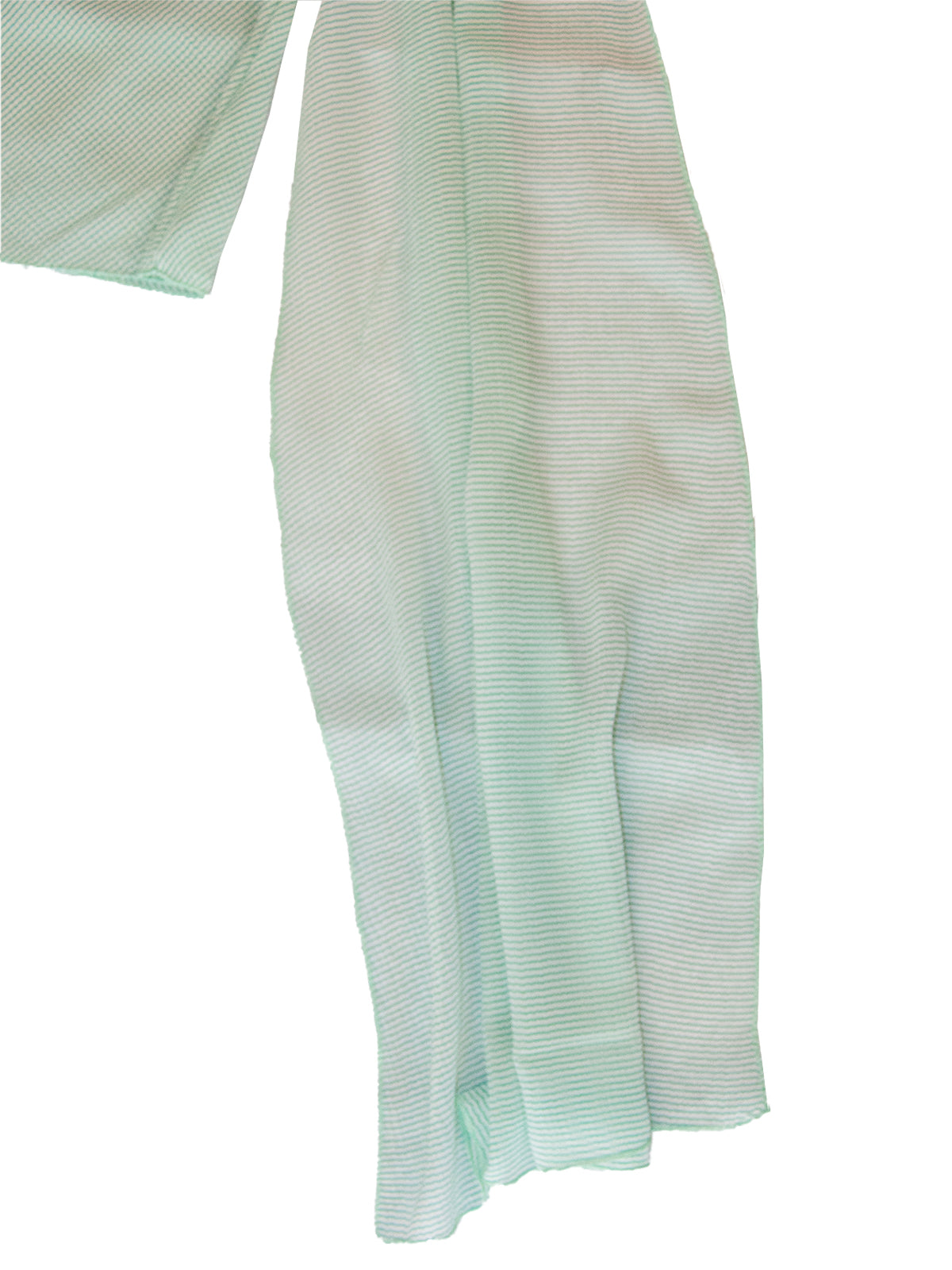 FILICUDI TOP IN STRIPED CRINKLE CHIFFON