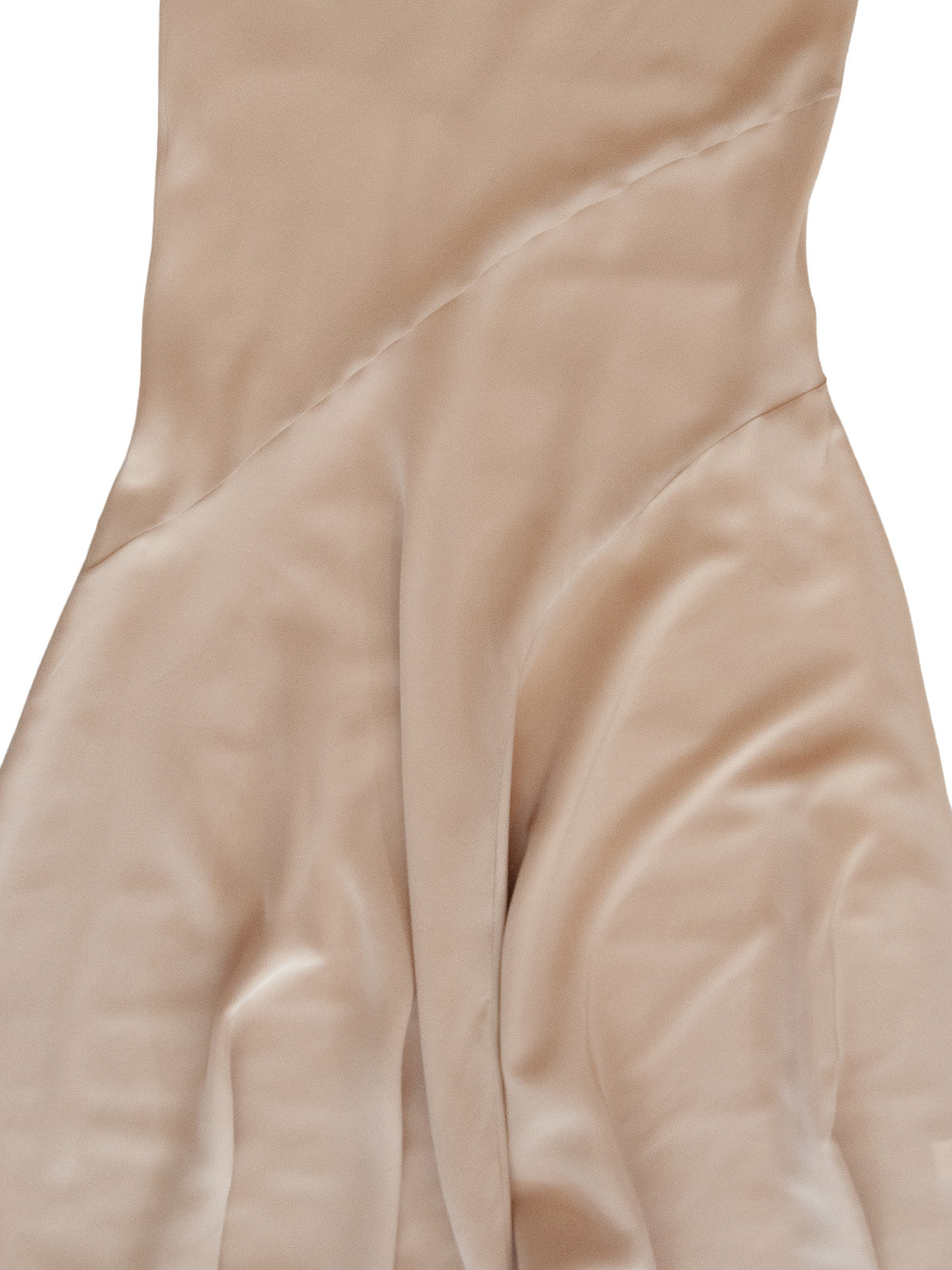 KEROS DRESS IN POWDER PINK SILK