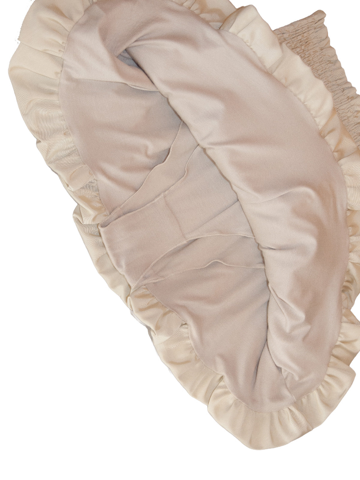 KOMODO SKIRT IN AVORY OTTOMAN