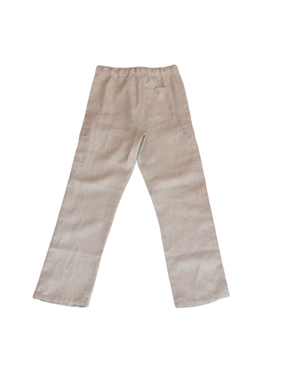 MENSWEAR VOL.1 - GALAPAGOS CARGO PANTS ECRU , MULTI COLOR BAND