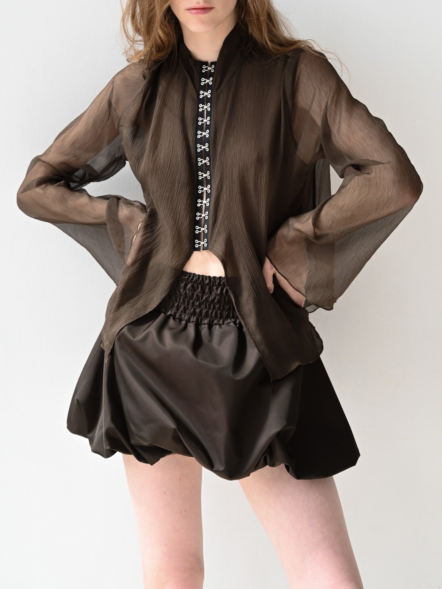 Item 26-002 / Paloma Top III (Brown)