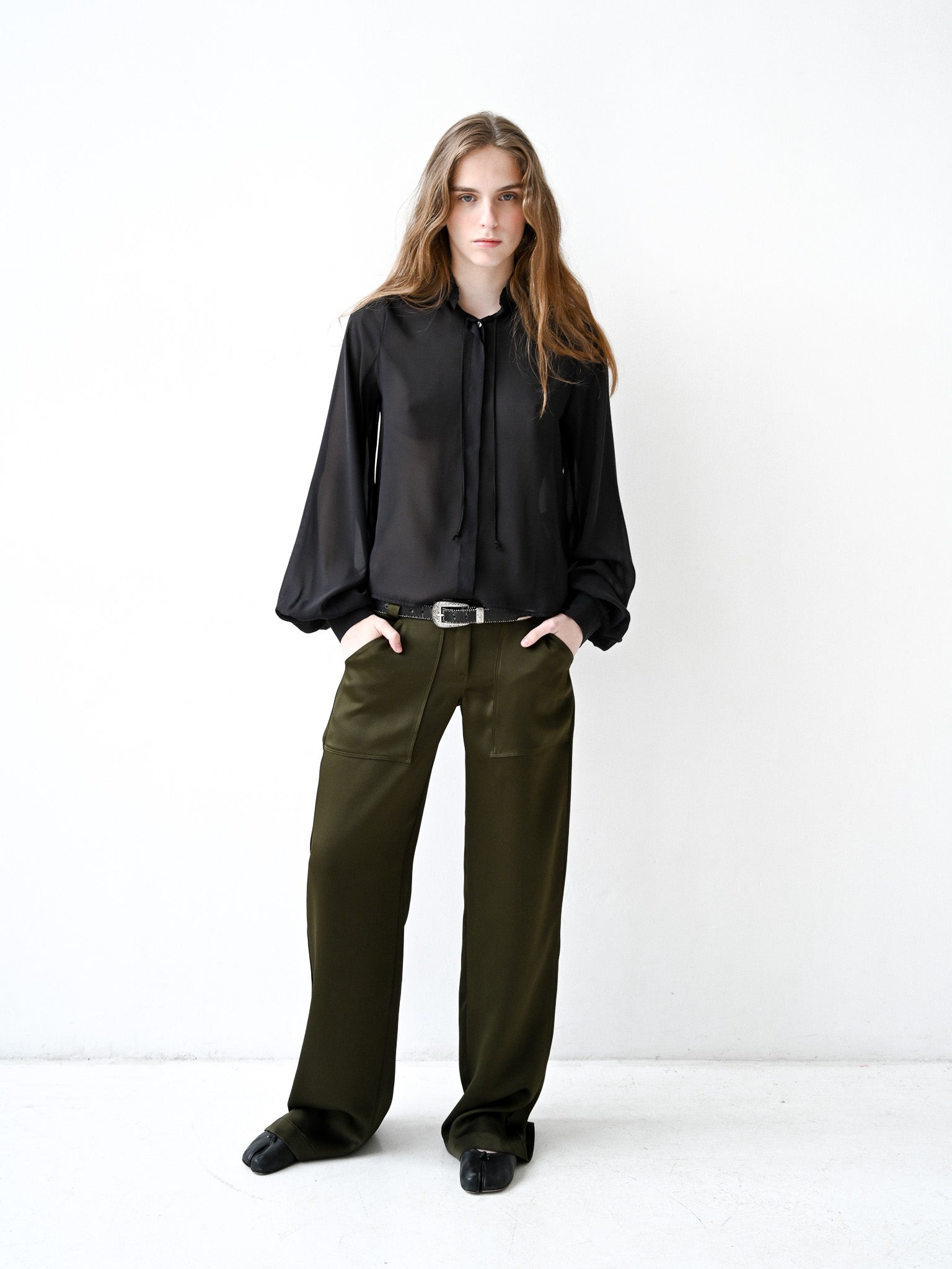 Item 26-0012 / Noa Trousers II (Green)
