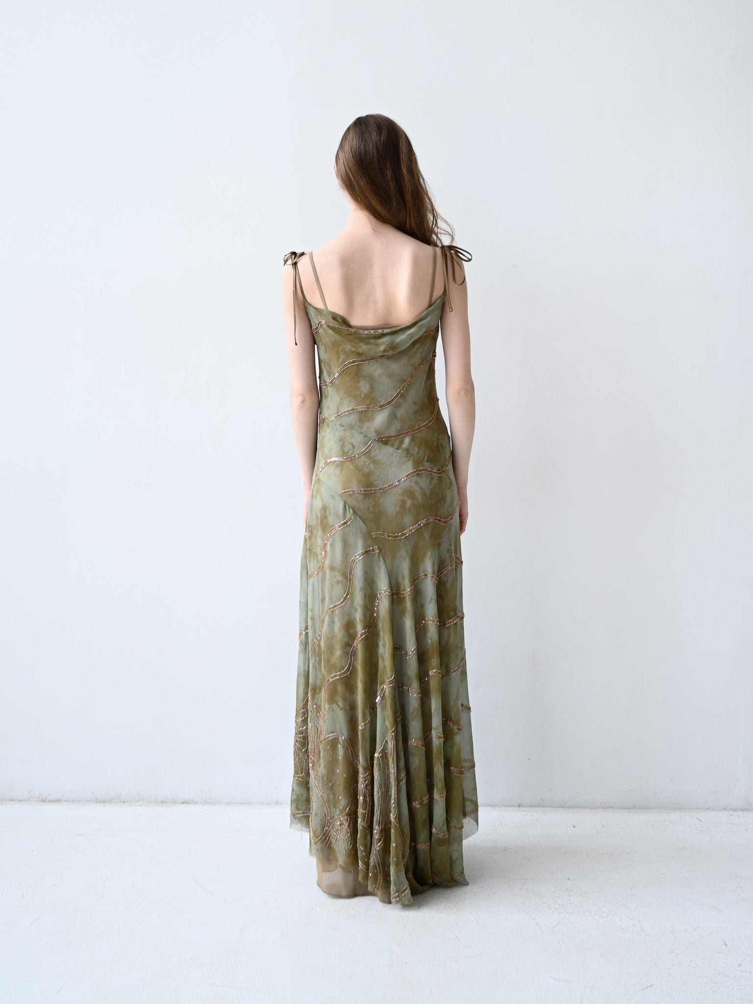 Item 26-0020 / Cleo Dress IV (Embroidered Beads)