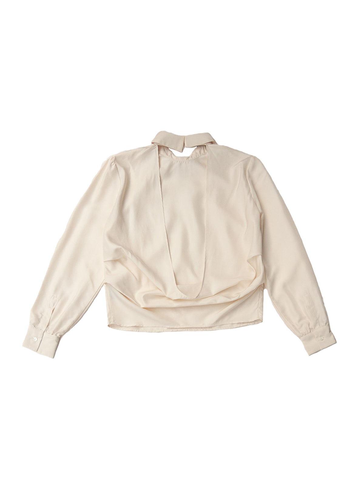 PARIS SHIRT IN WHITE SILK