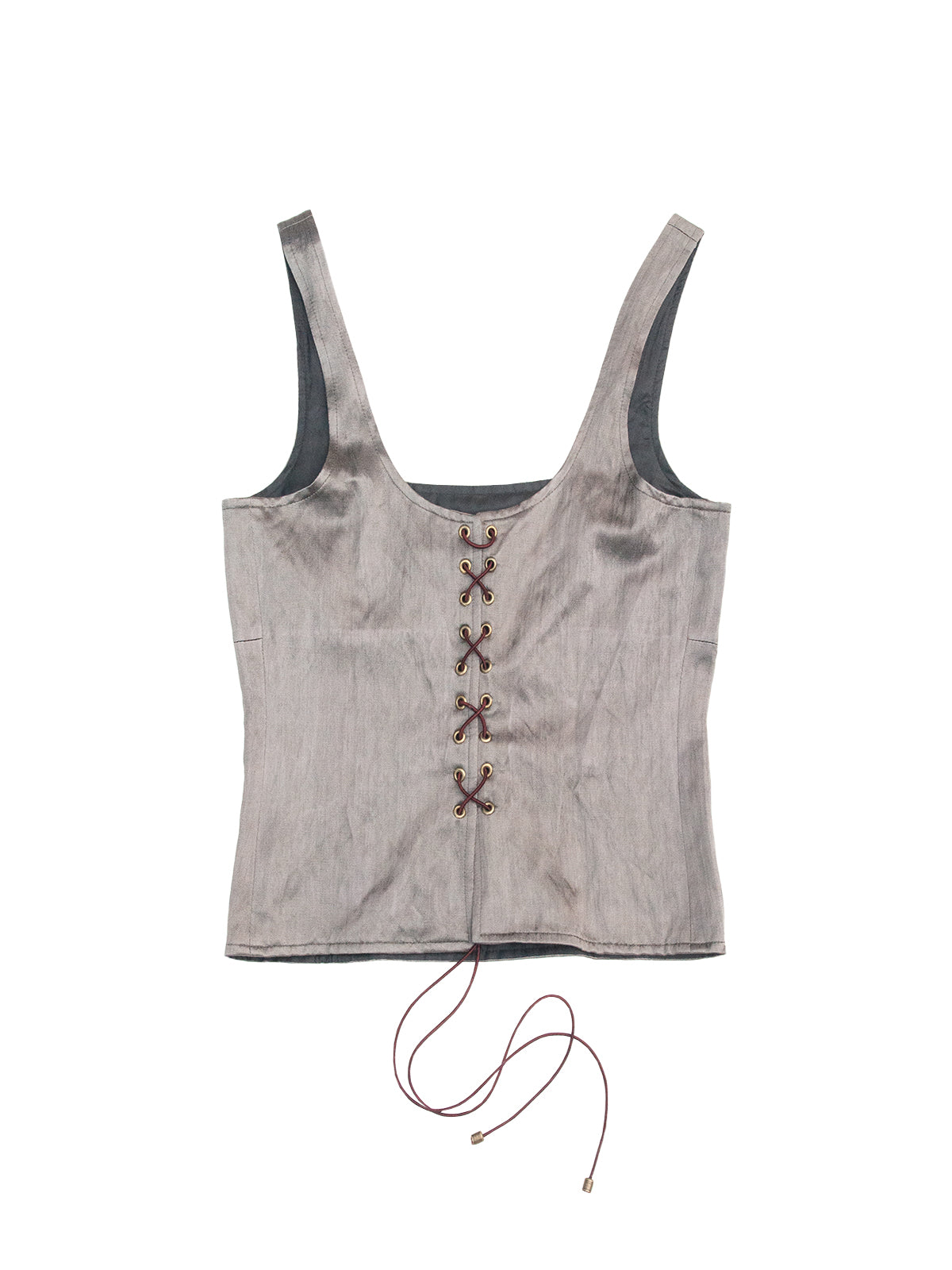 KALYMNOS TOP IN SILVER WOOL