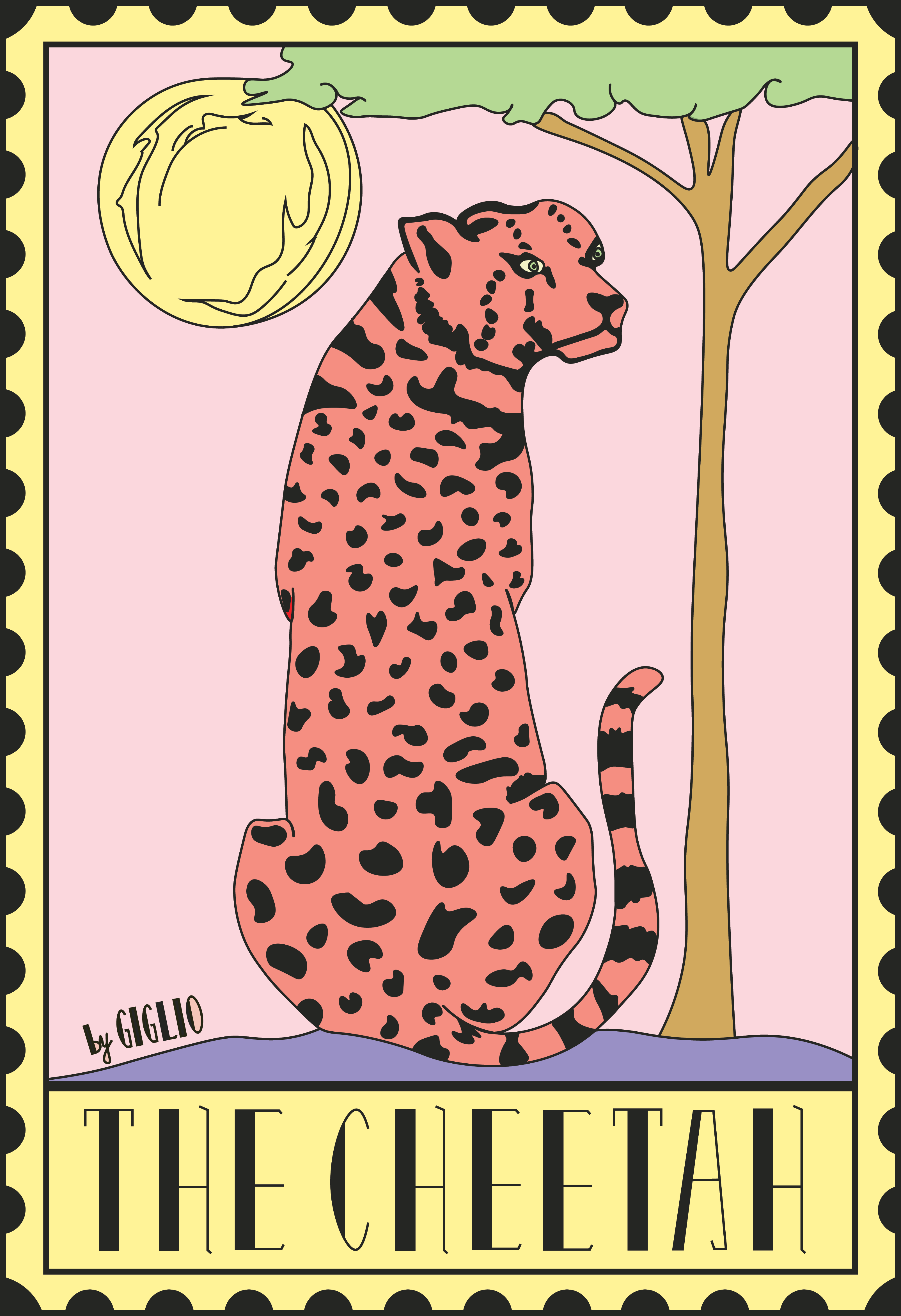 PERSONALIZATION - THE CHEETAH STAMP