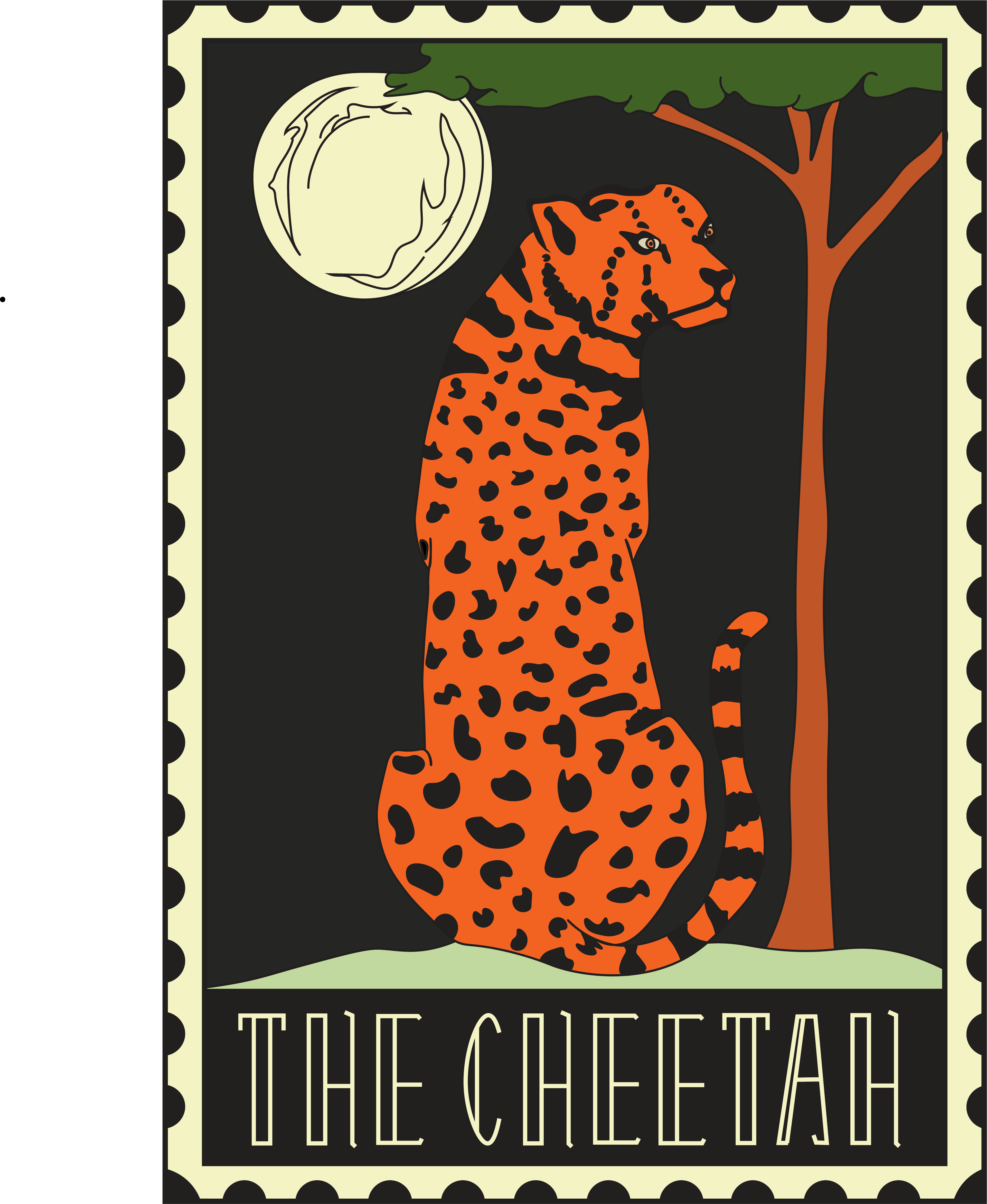 PERSONALIZATION - THE CHEETAH STAMP