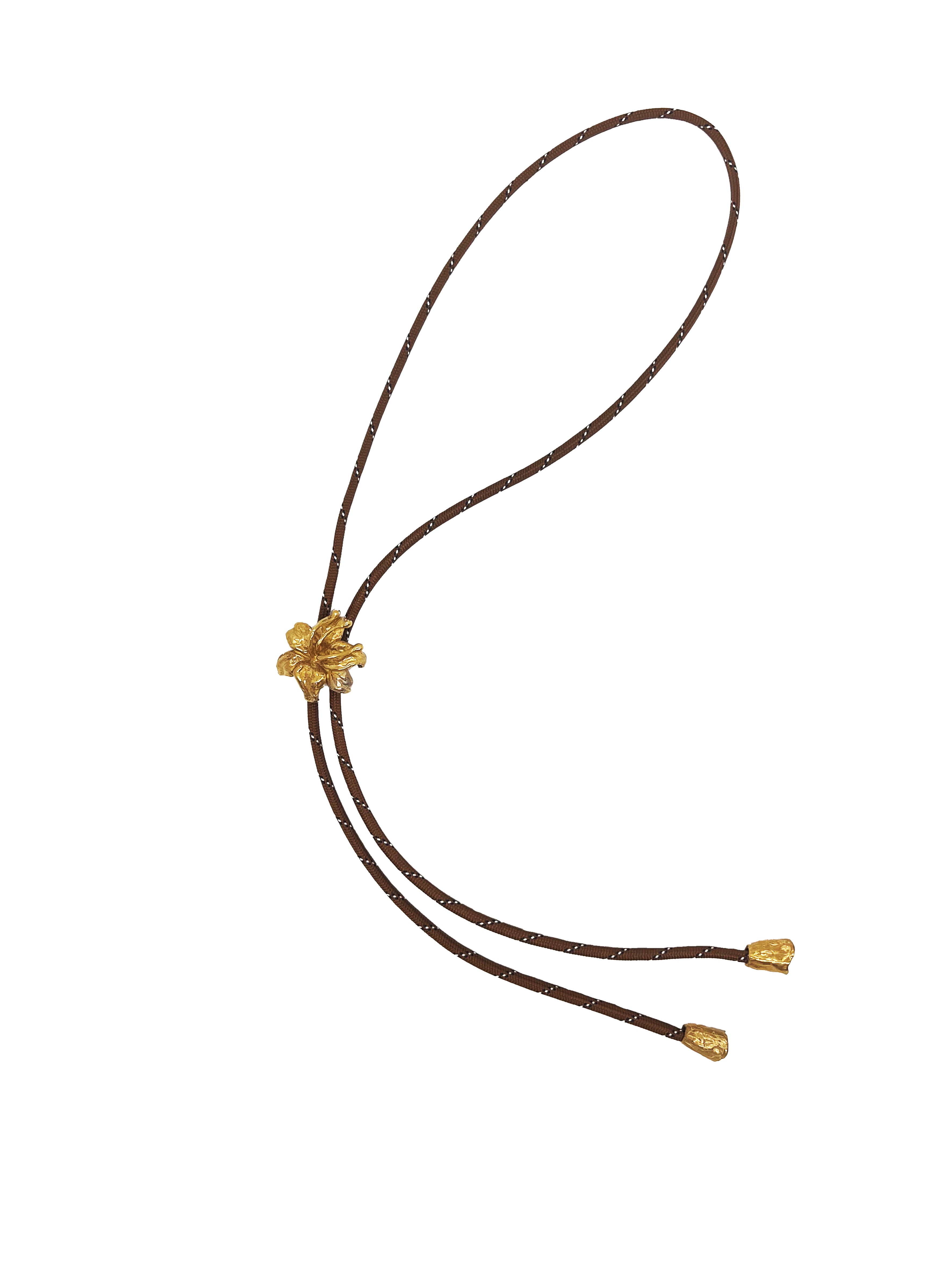 Bolo Tie, front view, unique, cowboy, made in Italy