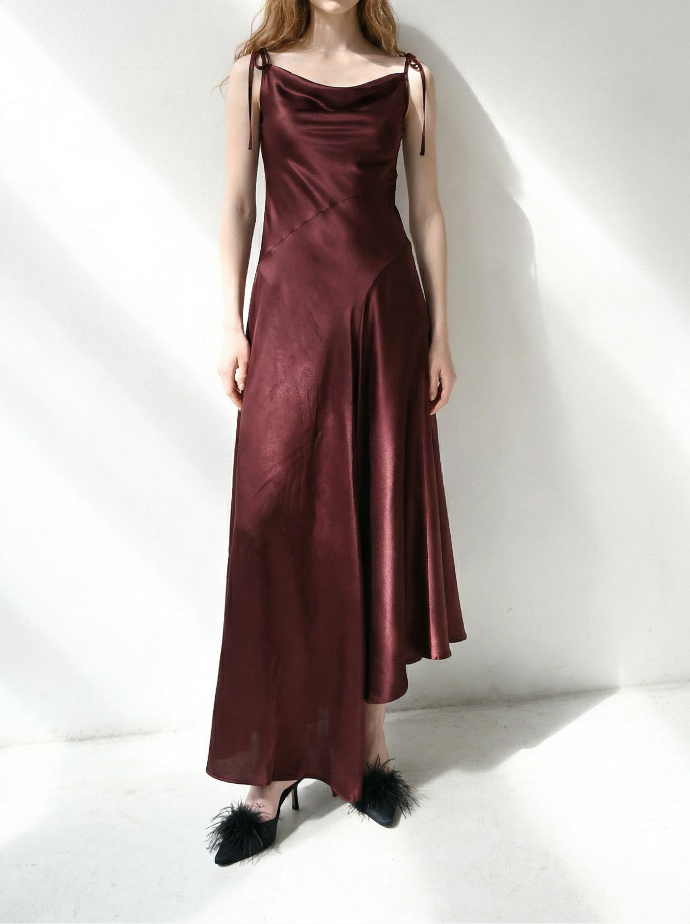 Item 26-0020 / Cleo Dress II (Burgundy)