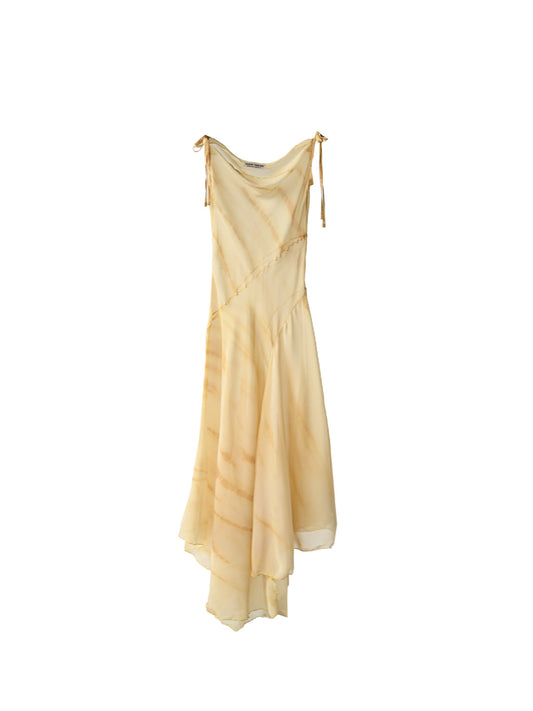 Item 26-0020 / Cleo Dress V (Jasmine Yellow)