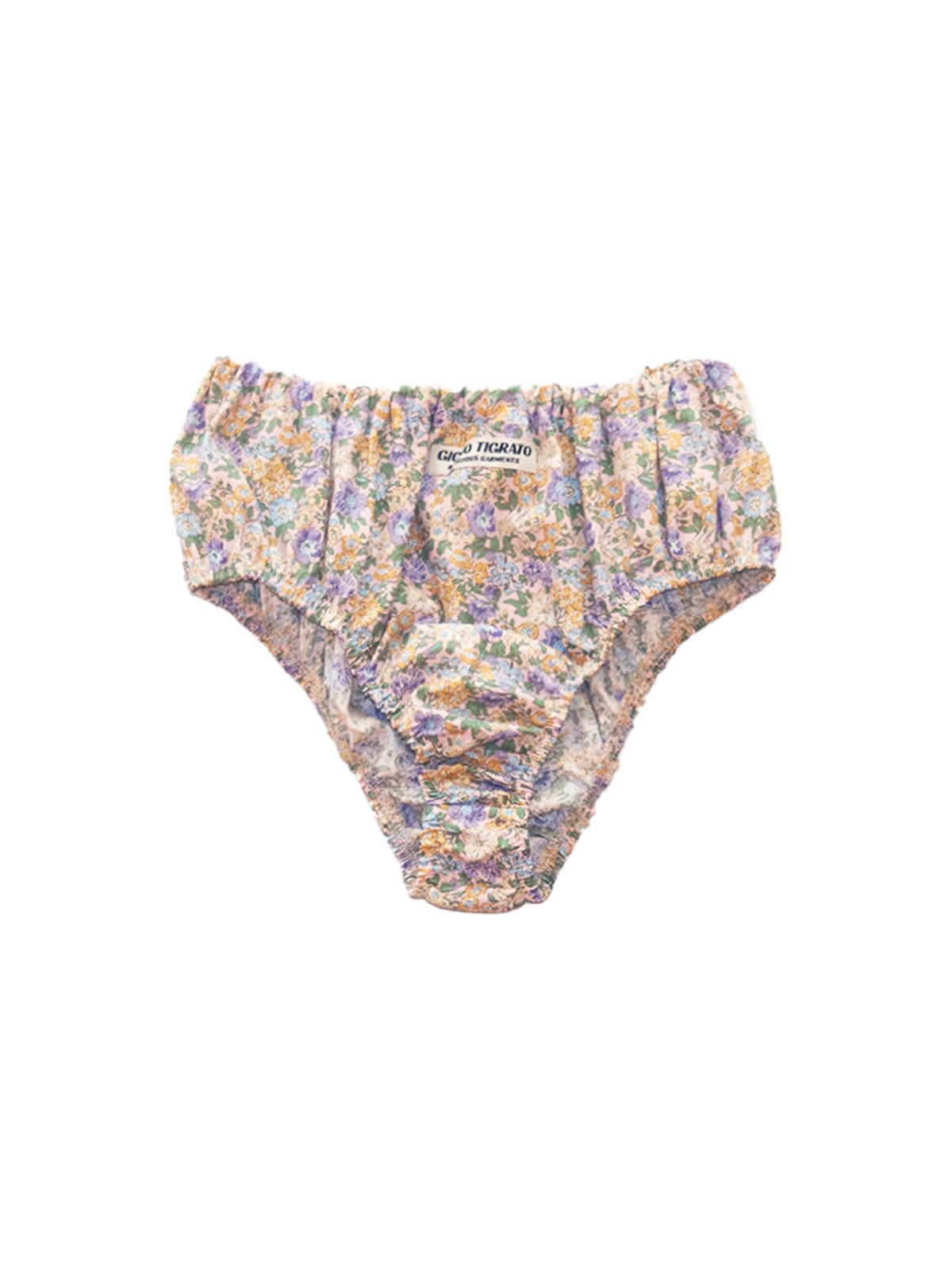 SOMBRERO CULOTTE IN BLOOMY PURPLE COTTON