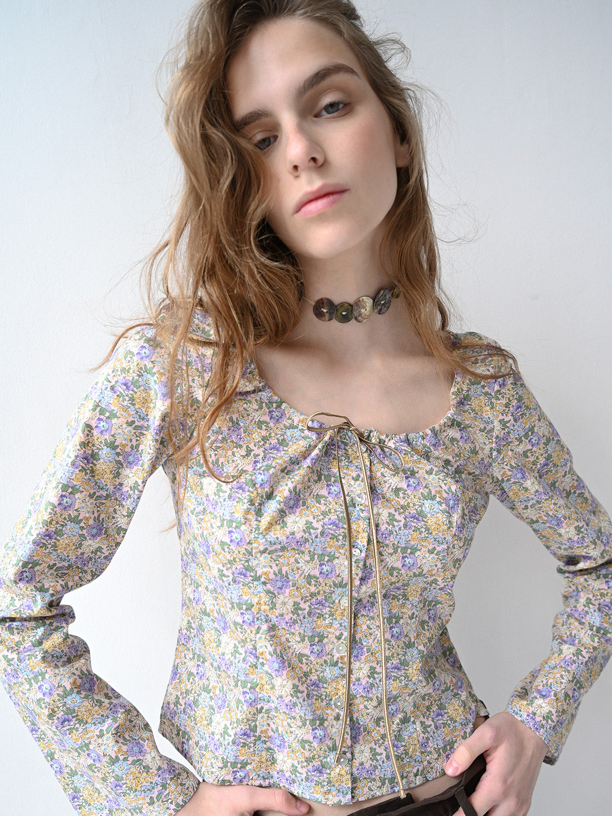 Item 26-007 / Nina Top II (Bloomy)