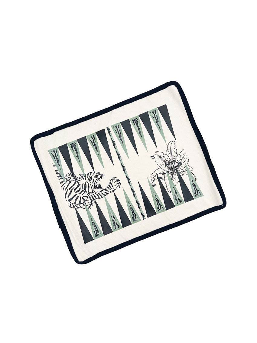 Backgammon, front view, travel, unique, game