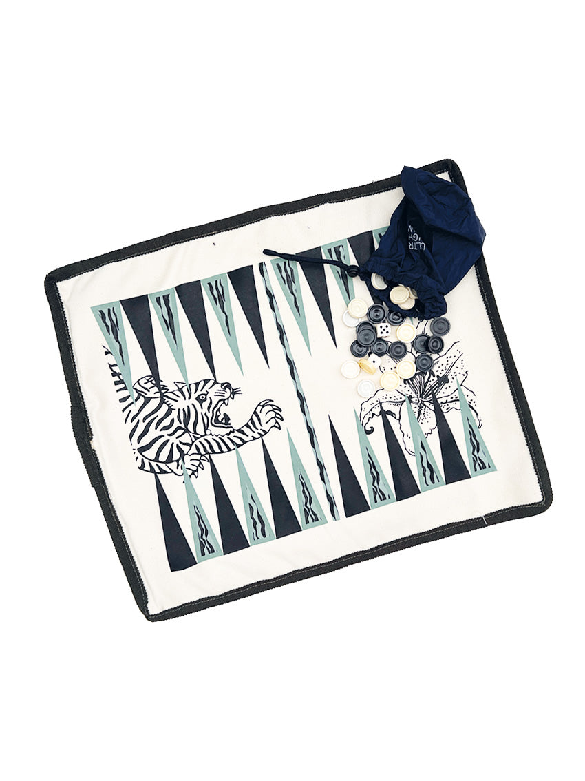 Backgammon, front view, travel, unique, game