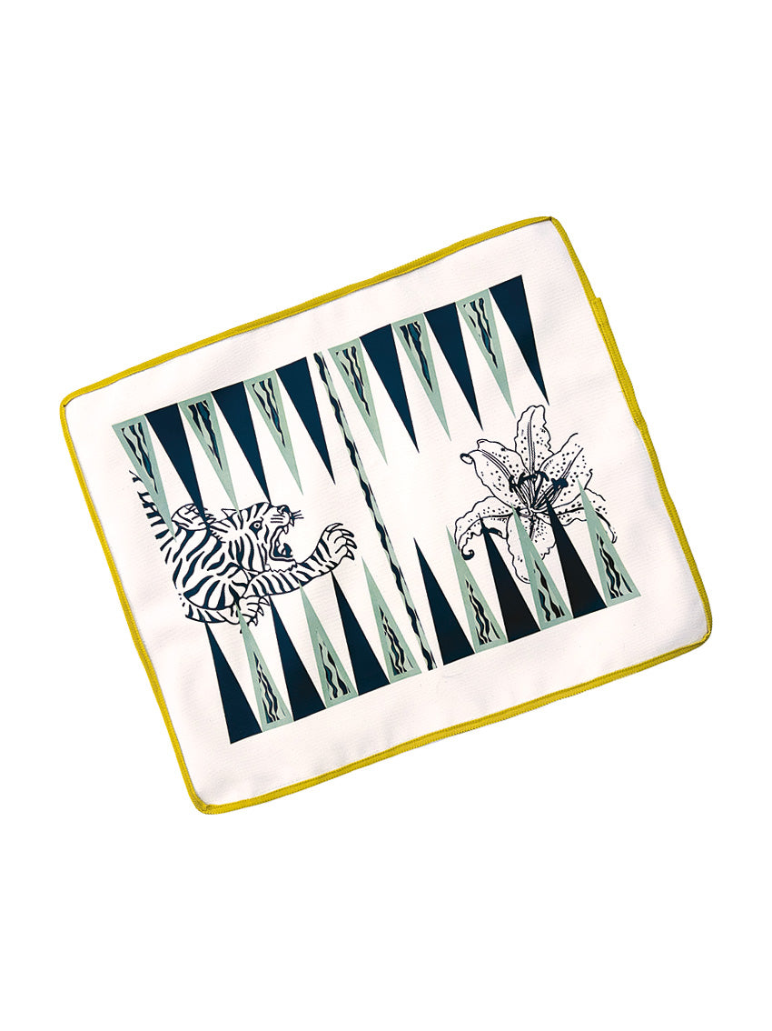 Backgammon, front view, travel, unique, game