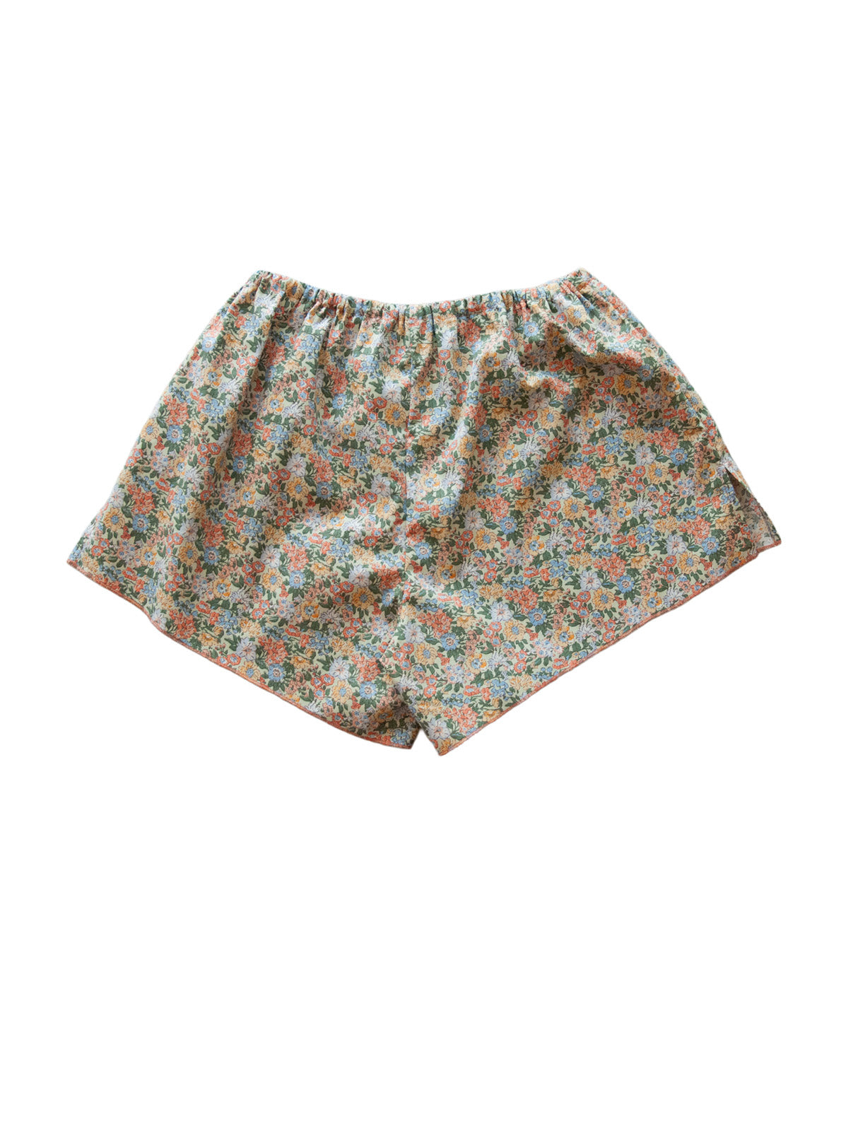 SAMOA BOXY SHORTS IN PINK BLOOMY COTTON