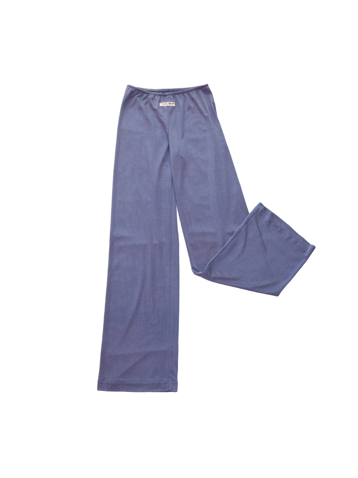 SIMI PANTS IN DUSTY BLUE VISCOSE