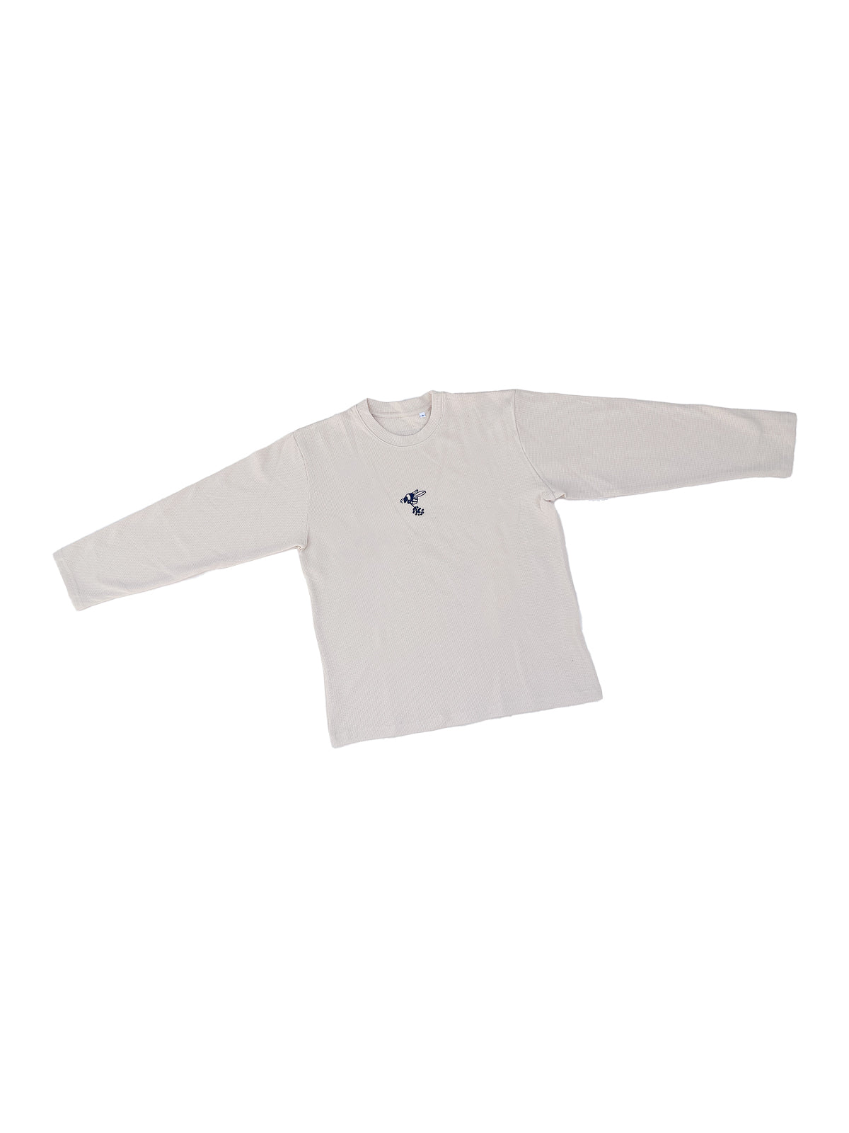 WAFFLE T-SHIRT EMBROIDERED BEE