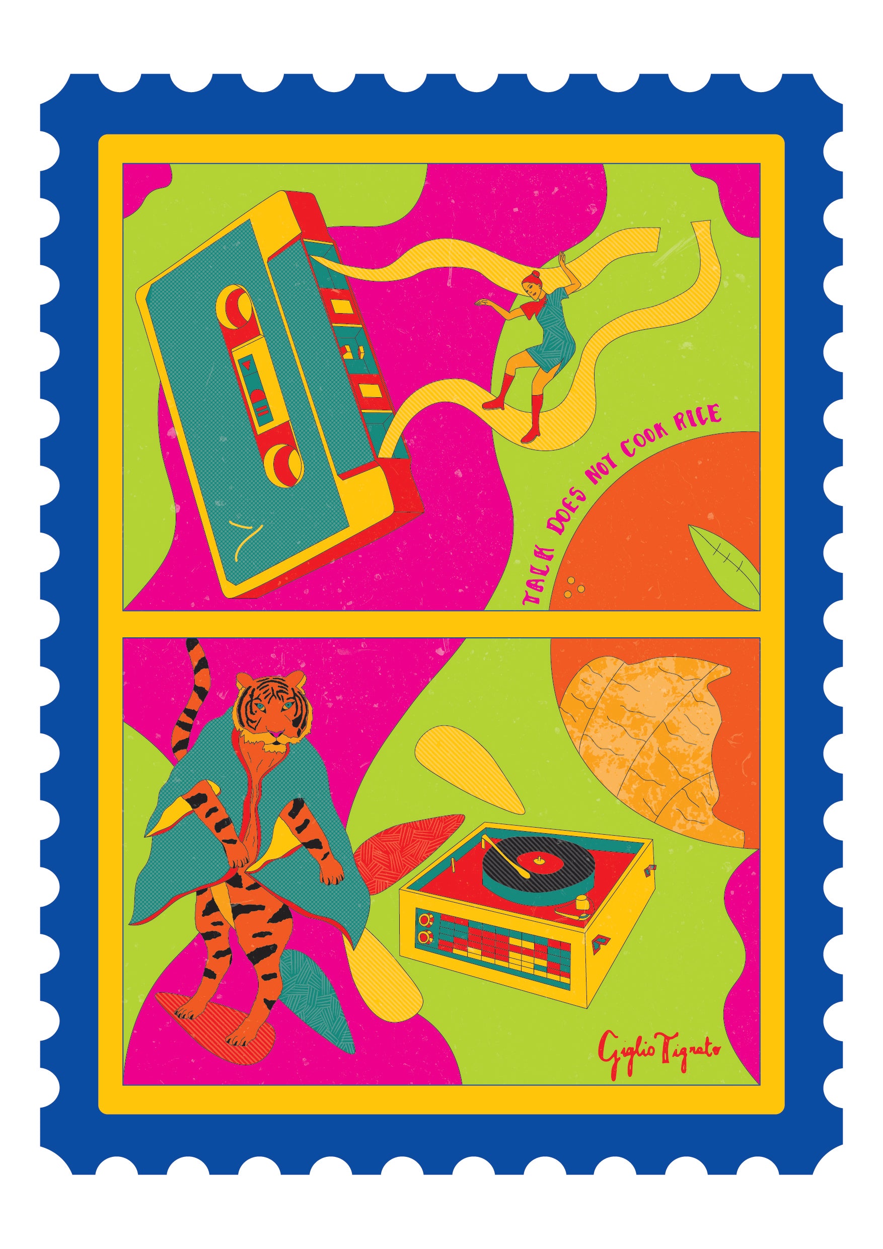 Personalisation stamp