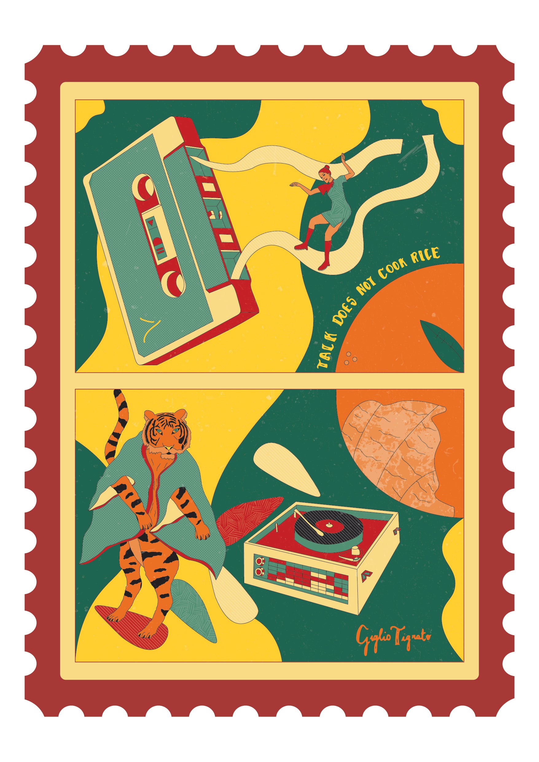 Personalisation stamp