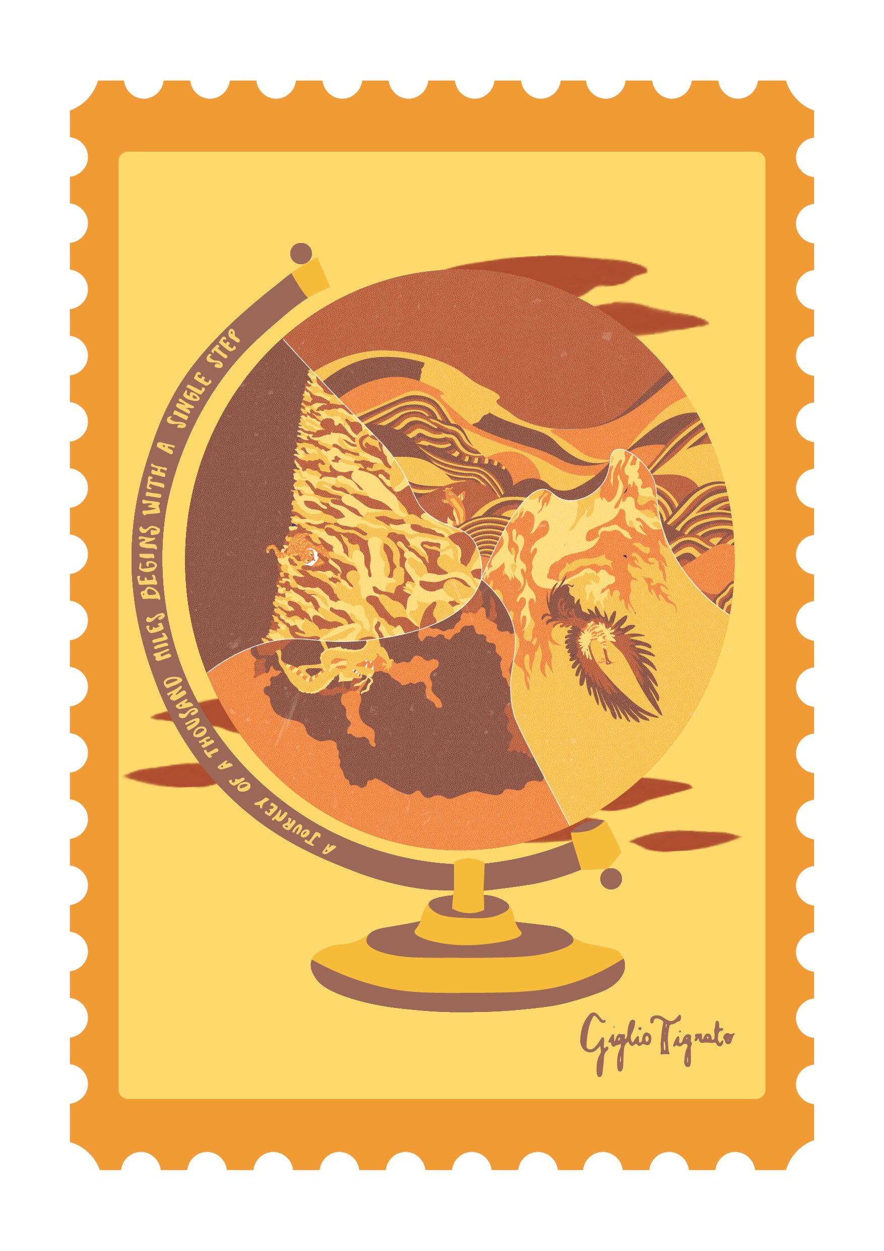 Personalisation stamp